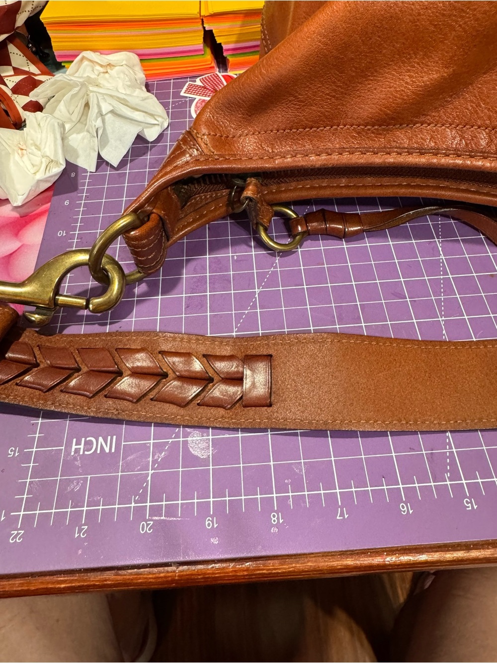 Coach2007 Tatersal Bleecker Duffel - Picture 11 of 13